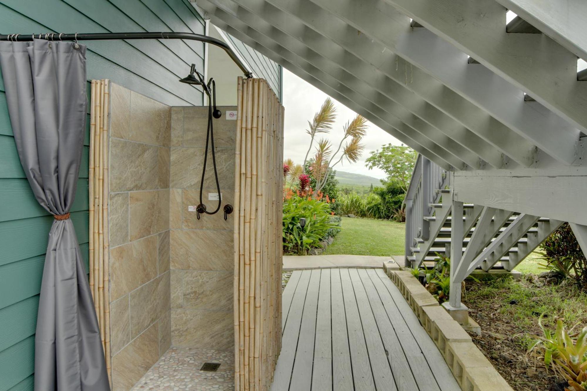 The Aloha Green House Retreat With Ocean Views! 날레후 외부 사진